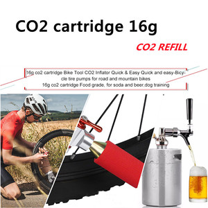 Hochdruck 16g <span class=keywords><strong>CO2</strong></span> Patrone <span class=keywords><strong>16</strong></span> gramm Ersatz <span class=keywords><strong>CO2</strong></span> Glühbirnen Kanister für Autos - Product Image 4