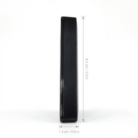 Chargeur rapide compact portable à double USB-C, dernier modèle, motif CD, noir rose, 65W, chargeur GaNk
