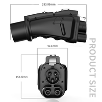 Nouvel adaptateur de charge CA GB T vers CCS1 300A Max 1000V pour Tesla Polestar 2 pour XC40 Stations publiques chinoises pour véhicules électriques IP65