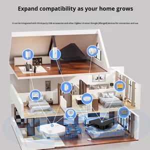 Cổng trung tâm Home Assistant với màn hình OLED Điều khiển bằng ứng dụng Android Thiết kế dạng thanh chạy bằng pin-Lõi nhà thông minh HA - Product Image 4