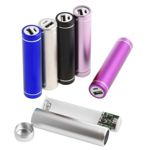 Fábrica Atacado Mini Metal Power Bank 2000-2200MA Pequeno Display 10W Carregador de Potência de Saída para Diferentes Dispositivos de Telefone Móvel - Product Image 2