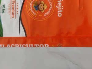 Bolsa inferior de bloque de PP laminado BOPP para semillas de hierba 25kg 50kg bolsa tejida de polipropileno de arroz embalaje de impresión personalizado 10kg - Product Image 6
