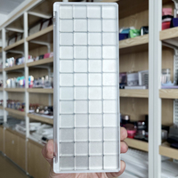Boîte à Fard à Paupières Brillante Personnalisée, Palette de Fard à Paupières, Boîte Magnétique de Cosmétiques de Beauté de Luxe de Maquillage, Fard à Paupières