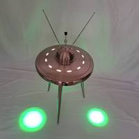 Nouvel Arrivage Chicha UFO de Grande Taille, Modèle Navire Spatial Extraterrestre, Ensemble Chicha UFO, Narguilé Moderne Minimaliste pour Bar Lounge