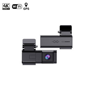 FHD 4K voiture DVR boîte noire GPS <span class=keywords><strong>externe</strong></span> voiture WiFi 4K caméra grand Angle de vue GPS Dash Cam - Product Image 1