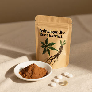 Baixo preço Ashwagandha raiz extrato pó 2,5% indiano <span class=keywords><strong>Ginseng</strong></span> suplemento nutricional - Product Image 1