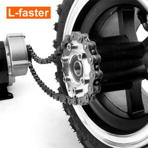 <span class=keywords><strong>Kit</strong></span> de Transmisión por Cadena con Motor de Engranajes Doble <span class=keywords><strong>L</strong></span>-<span class=keywords><strong>faster</strong></span> de 350 W y Rueda Gruesa de 10x6.0-6 Pulgadas para Carretilla Eléctrica, Carrito, Silla de Ruedas, Bicicleta - Product Image 5