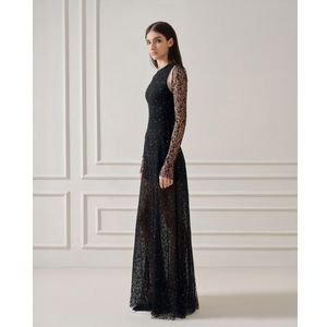 Iteam ชุดเดรสผู้หญิงหรูหรา, ชุดเดรสลูกไม้เอวอร่าเอมบ์ออโรร่าลูกไม้เปิดไหล่เสื้อผ้าผู้หญิงขายส่ง - Product Image 6