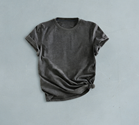 T-shirt tricoté surdimensionné pour homme, style vintage gothique, délavé à l'acide, effet vieilli, motif croix, cathédrale, bougie, streetwear uni, 100% coton, vente en gros
