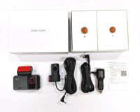 Caméra embarquée A602 double canal avec chipset Novatek IMX675 4K+1K+WIFI+GPS+S675 HDR, Wi-Fi, angle de 170° pour voiture