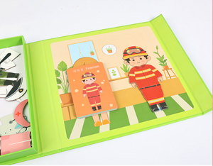 Nuevo Juguete Educativo 2026: Libro de Vestir con Juego de Cambio de Ropa, Aprendizaje de Habilidades y Emparejamiento de Profesiones para Niños - Product Image 5