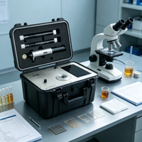 Viscosímetro Cinemático Capilar Portátil, Instrumento de Medición de Viscosidad de Líquidos Newtonianos