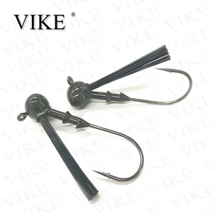 Mồi Câu Cá Vược Đầu Jig Bóng Đá Không Cỏ Bằng Nhựa Vonfram 1Oz - Product Image 1