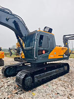 Mejor Precio, Excavadora Sany 215 Reacondicionada, Motor Isuzu Original, Excavadora de Cadenas SY215C de Segunda Mano para Movimiento de Tierras