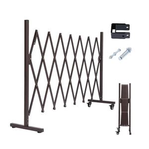 Barrera Metálica Expandible para Perros, Valla Plegable para Mascotas de Interior y Exterior, Barrera Portátil con Ruedas - Product Image 2