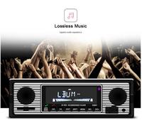 Pemutar MP3 Mobil 1 Din murah, dengan pemancar FM, koneksi USB, kendali jarak jauh, kemampuan BT Stereo Amplifier & Aux, fitur