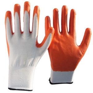 Nmafety en387 4121X 3121X 13g قفازات أمان سوداء مطلية بالنتريل قفازات أمان مانعة للإنزلاق لوازم - Product Image 5