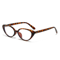 Lunettes de soleil unisexes œil de chat, monture écaille de tortue TR, mode, UV400, sans monture