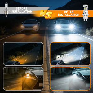 Phare LED Gview PGL H4 H19 compact à triple éclairage 6500K avec double ventilateur, s'adapte sous le capot d'origine, sans modifications pour voiture - Product Image 4