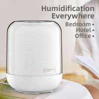 Humidificateur d'air intelligent à commande tactile, capacité silencieuse de 3 L, buse de pulvérisation de brouillard d'eau, pour la maison et l'hôtel