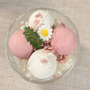 Poudre de crème glacée instantanée 6 saveurs Arôme riche de lait Goût en couches 100g/sachet - Product Image 5