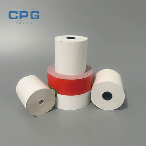 Rouleau de papier thermique direct pour caisse enregistreuse POS/ATM, sans BPA, personnalisé par le fabricant, 57*13 57*30 80*80, papier de reçu pour caisses enregistreuses - Product Image 1