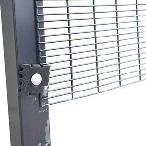 Clôture en acier à faible teneur en carbone 358, portail facile à installer, anti-intrusion, résistant à la pourriture, treillis de jardin commercial, revêtement en poudre, garde-corps en 3D - Product Image 6
