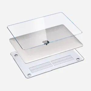 批发12 13 14 15 16英寸透明硬壳透明外壳笔记本电脑适用于Macbook M1 M2笔记本电脑外壳适用于Macbook Air Pro