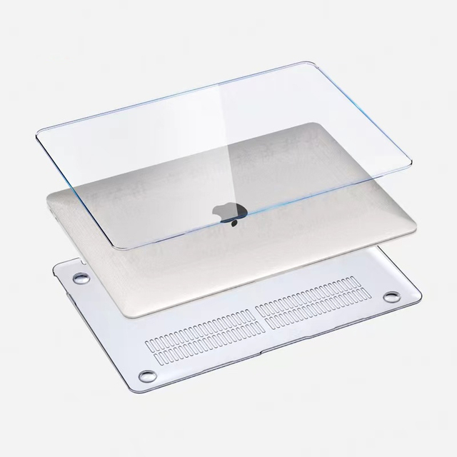 Wholesale 12 13 14 15 16 Inch Transparent Hard Shell Clear Case Laptop for Macbook M1 M2 Laptop Cover Case for Macbook Air Pro