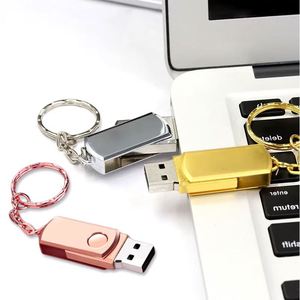 Clé USB 2.0 MicroRiver en métal, nouveau style, vente en gros, 8 Go/16 Go/32 Go/64 Go/128 Go - Product Image 1