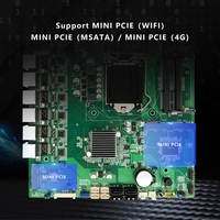 Carte mère Intel H77 avec 6 ports LAN 2,5 Gbps, DDR4 16 Go, processeur Core i3/i5/i7 de 3e génération, Celeron, routeur logiciel, pare-feu