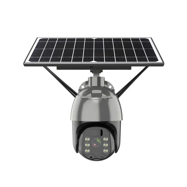 Заводская ODM OEM оптовая продажа охранная Солнечная камера PTZ wifi или 4g Солнечная камера наружная