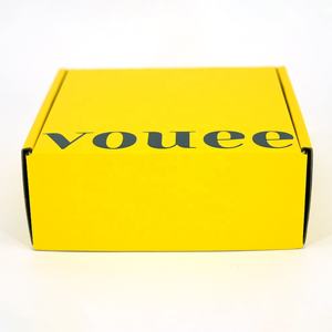 Gelbe Flugzeug box schöne warme Geschenk box Geschenk papier box - Product Image 1