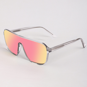 Finewell 2025 3413 PC + CP Chất lượng cao khung một mảnh ống kính retro sang trọng thể thao Kính mát biểu tượng tùy chỉnh phụ nữ người đàn ông - Product Image 5