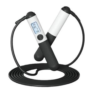 Cuerda para saltar con contador electrónico y pantalla digital, longitud ajustable para fitness y pérdida de peso, ejercicio unisex en interiores - Product Image 1