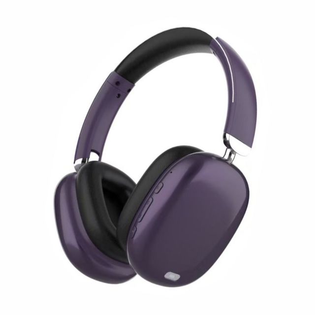 Gaming Wireless On-Ear Headphones 40mm Dynamic Drivers Real Stereo Bass IPX4 Waterproof Leather Metal Design Type-C Charging
