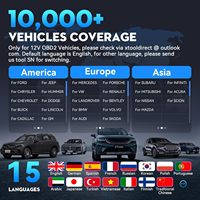 Lector de Códigos OBD2 y Herramienta de Diagnóstico D6S, Escáner de Sistemas Completos con Soporte FCA/CAN FD, Garantía de 2 Años
