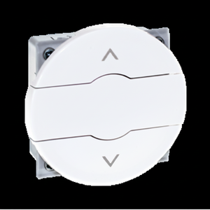 Fonctionnalité haut/bas/arrêt du volet roulant blanc COMETE - Product Image 1