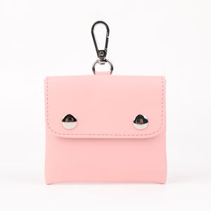 Kantong makanan anjing kulit berukuran kecil tas latihan hewan peliharaan bahan PC kantong makanan untuk anak anjing untuk perjalanan luar ruangan makan kucing penggunaan hadiah makanan ringan - Product Image 2