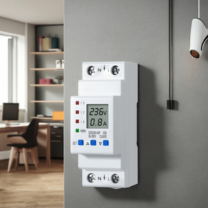 Perangkat Pelindung Tegangan Lebih Otomatis 220V untuk Rumah Tangga, Saklar Proteksi Arus Lebih AC, Proteksi Beban Lebih, dan Proteksi Petir - Product Image 1