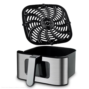 Friteuse à air chaud visuelle haute puissance en acier inoxydable 2026 avec grande capacité et commande manuelle à double bouton - Product Image 5