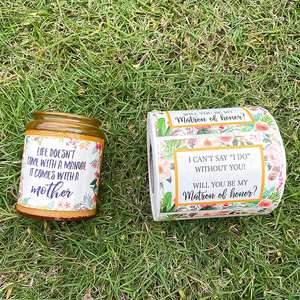 カスタムキャンドルビニールピルサイズプライベートOEM素材フルカラー印刷ボトルラベルステッカー - Product Image 3