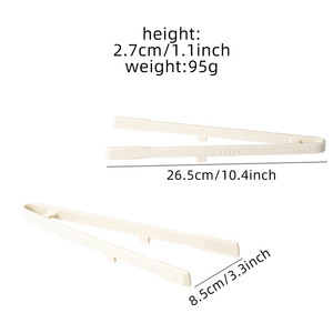 Korean Style Silicone Barbecue Tongs Heat Resistant Non Slip Full Coverage Food Tongs For Grilling Cooking BBQ <b>Tools</b> - Product Image 5