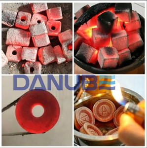 Máquina hidráulica de alta resistencia para fabricar bloques de briquetas de carbón para el procesamiento de residuos de biocarbón y combustible sólido - Product Image 4