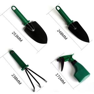 Set da Giardinaggio per Donne Più Popolare, 10 Pezzi Multifunzione con <span class=keywords><strong>Fiori</strong></span> <span class=keywords><strong>Viola</strong></span>, Regalo in Scatola di Plastica, Utensili in Acciaio Inossidabile - Product Image 4