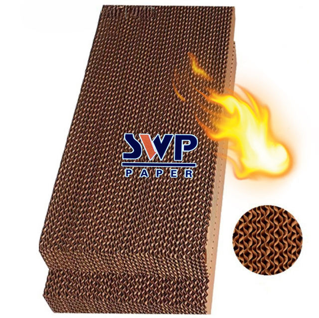 7090 Fireproof Evaporative Cooling Pad for Greenhouse Livestock Workshop & Warehouse | Flame Retardant High Water Absorption