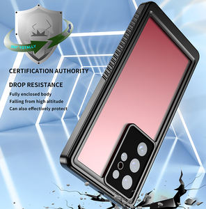 Per Samsung <span class=keywords><strong>Galaxy</strong></span> S22 custodia <span class=keywords><strong>impermeabile</strong></span> con protezione dello schermo integrata antiurto antipolvere per impieghi gravosi per Sam S22 - Product Image 3