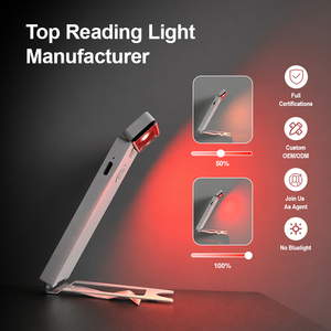 ไฟอ่านหนังสือแบบหนีบ LED สีขาว ปรับระดับได้ ชาร์จผ่าน USB รุ่น 2026 สินค้ามาแรง ขายดี รับทำโลโก้ - Product Image 5