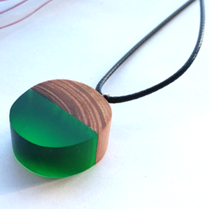 Collar de epoxi para mujer, joyería de marca Penden de fabricante indio, collares con cuentas de todos los colores con cuerno para boda o regalo - Product Image 6