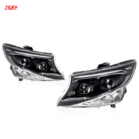 Faros LED LKS de 12V y 50W para Mercedes-Benz Vito V300 16-25, con Modificación V300 y Luces de Circulación Diurna
